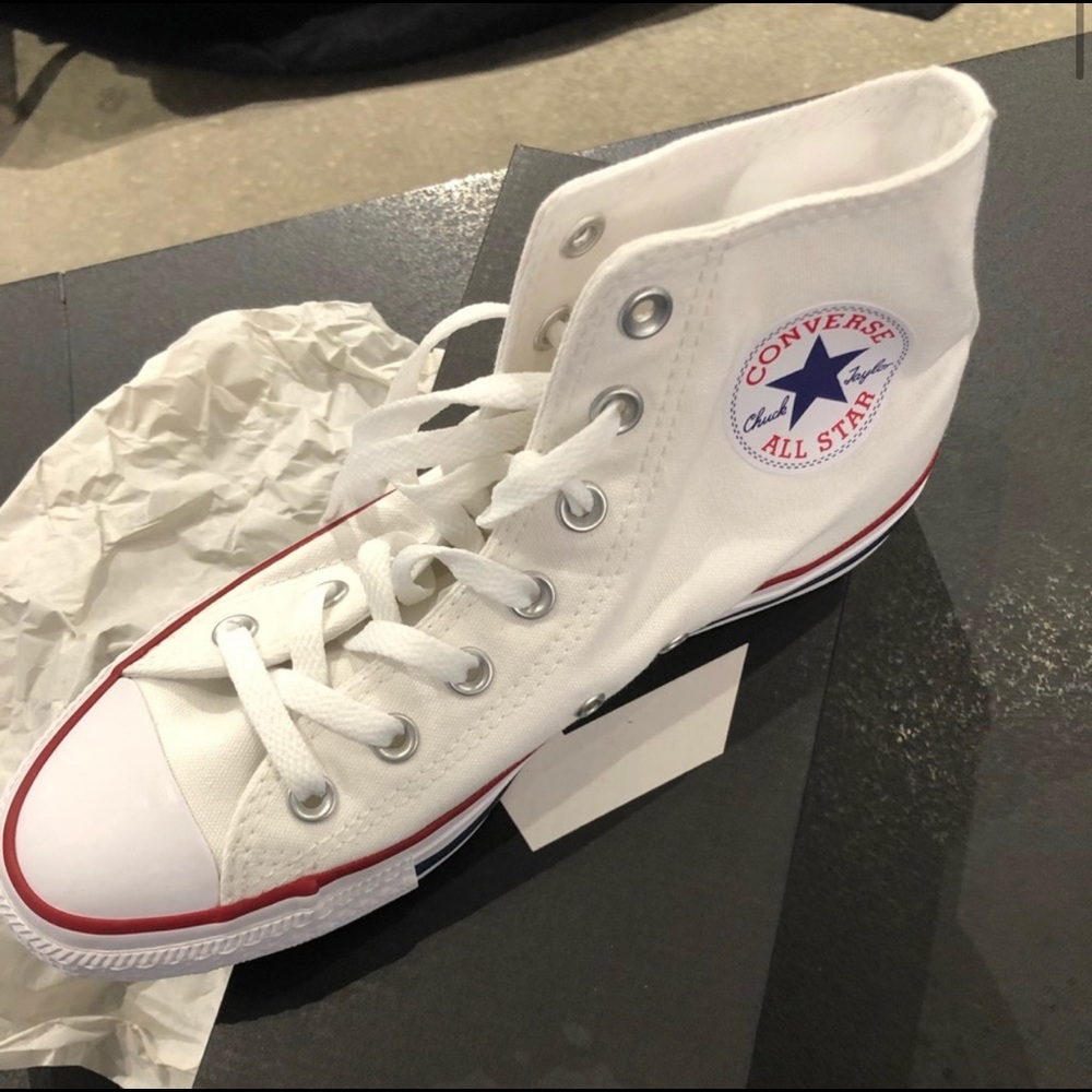 Converse All Star Classic White High - Picture 9 of 10